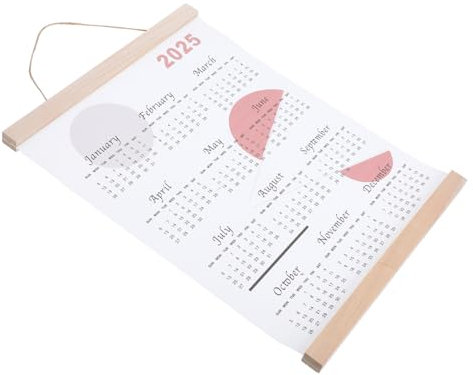 DIYEAH Wandkalender Täglicher Planerkalender Wöchentlicher Hängekalender Kalenderplaner Für Zuhause Büronotizkalender Wochenkalender Aus Ästhetischer Kalender