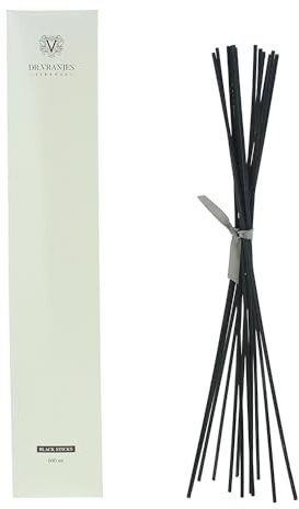 Dr. Vranjes Firenze Rattanstäbchen für 500 ml Diffusor, Schwarz