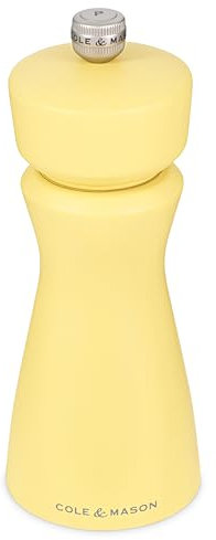 Cole & Mason Kenton Molinillo de Sal y Pimienta, Pimienta de Sichuan, Molienda Ajustable, Mecanismo de Cerámica Duradero, Incluye 1 Molino, 15 cm