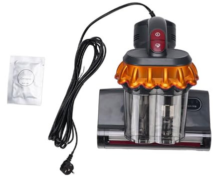 HEEPDD Aspirapolvere, 400W Aspirazione Potente 55℃ Caldo Aspirapolvere Portatile per Materassi Aspirapolvere Portatile Multifunzionale per Letto con Contenitore Antipolvere da 600 Ml (Plug 220v)