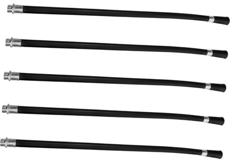 NUOBESTY Tubo Flessibile Estintore 5 Pezzi Ugello Sostituzione Facile e Manutenzione Compatibile Diversi Tipi Estintori Accessori Antincendio per Ufficio e Aziende