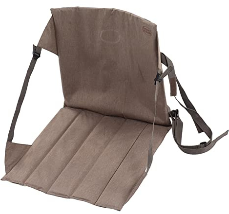 EMUKOEP Coussin de Siège de Stade Portable, Coussin de Siège Pliable, Poche Arrière en Maille Triangulaire, rembourré Léger pour événements Sportifs et Concerts en Plein Air