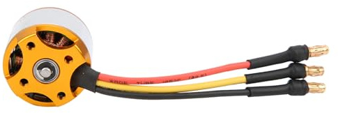 Aumotop Outrunner Bürstenloser Motor, Hohe Leistung für RC-Quadcopter, Langlebiger, Leichter Motor für Starrflügelflugzeuge, Quadrocopter (2200KV)