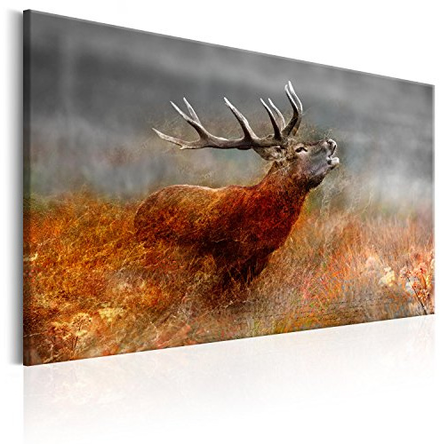 murando - Leinwandbild Natur Tier Landschaft, 120x80 cm, 1-teilig, modern | Hochwertige Leinwand, sofort aufhängbar, ideal fürs Wohn- oder Schlafzimmer, wasserfest und lichtecht, langlebig, stilvoll