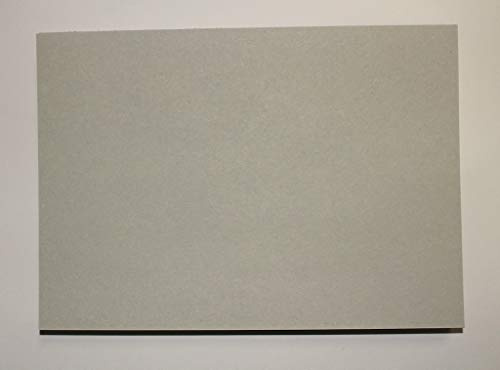 25 Stück Graukarton Format DIN A3 (297 x 420 mm) 0,5mm starke Graupappe Sonderformate des Maschinengraukartons ist auf Anfrage möglich