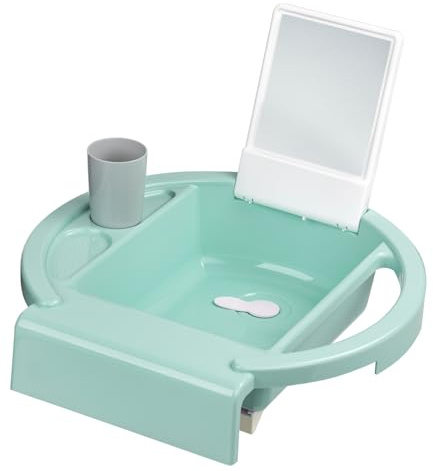 Rotho Babydesign Kiddy Wash - Kinderwaschbecken - Waschbecken - | Kinderwaschbecken für die Badewanne - einfach zu montieren