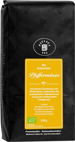 Bio Pfefferminze 500g Paulsen Tee Kräutertee rückstandskontrolliert & zertifiziert