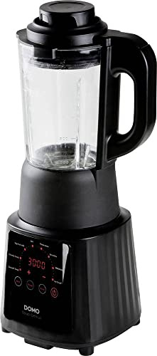 DOMO DO726BL - Miscelatore per zuppa Soup Genius, 1,2 l, 8 programmi, 900 W, colore: nero