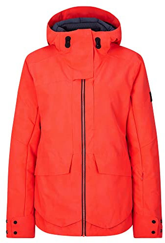Ziener Damen TAUDRI Ski-Jacke/Snowboard-Jacke | warm, wasserdicht, PFC frei, hot red natural dye, 38