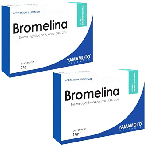 Yamamoto Research Bromelina (2 scatole (60 compresse))