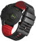 RoiYeel Correa para Suunto 9/Suunto 7/Suunto 9 Baro, Pulsera Deportiva de Silicona Suave de Repuesto Compatibles con Suunto 9 Spartan/Suunto 9 GPS/Suunto D5/Suunto Spartan Sport Negro Rojo
