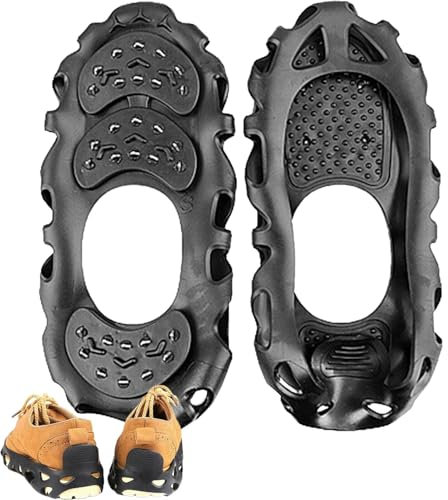 Stollen für Stiefel, Stollen, 30 Schuhspikes aus Legierung für Schnee und, Griffe für Schuhe, rutschfeste Outdoor-Schuhspikes, Griffe, Traktion für, Schnee