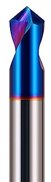 Punte for trapano smusso svasatore svasatore in metallo duro a 90 gradi Punta for foro for foro for posizione centrale 1 pezzo(Carbide HRC65,12mm)