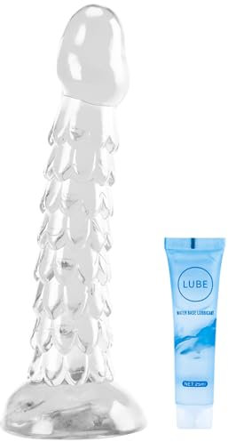 7 Inch Suction Cup Dildo for Beginner Suction Cup Dildo Women Sex Toys for Hands-Free Play Clear Thrusting Dildo Gay Sex Toys Male Sex Toys Sex Toys4couples men & women Anal Dildo Bbc dildo Male Dildo