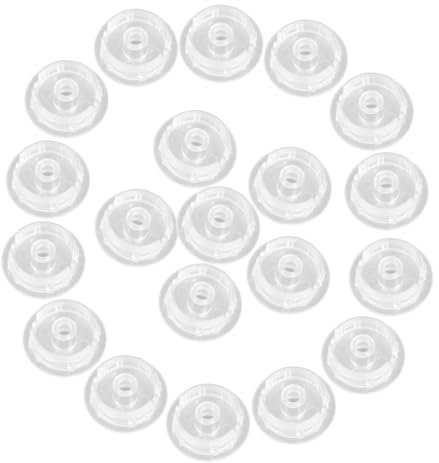 Gatuida 20pcs Venetian Blinds Accessories Bottom Rail Cord Button Plugs Blinds Bottom Rail Closures for Window Repair