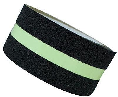 ABOOFAN 2 Pièces Bande Antidérapante Ruban De Sol Antidérapant Marche Ruban D'escalier Bande Anti Traction Non-gêne Tapissé Autocollants Pour Salle De Bain Poignée Escaliers Caoutchouc