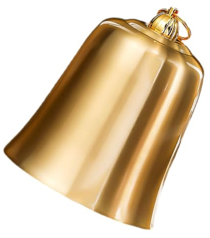 HAMPPLIES Campana Colgante De Metal Campana Colgante Vintage Adorno para Navidad Decoración del Hogar