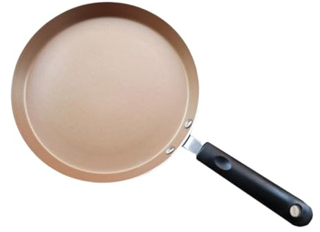 BESPORTBLE Non-Stick Frying Pan for Pancake Making Home Saucepan for Frying Steaks and Omelets Easy Clean Non-Stick Surface