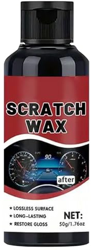 Zunetsutock produit de soin intérieur voiture nettoyant réparateur rayures pâte de polissage multifonctionnelle usage facile | pour vitres tableau de bord panneaux contrôle habitacle automobile garage