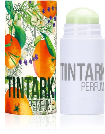 TINTARK Solid parfum damen, mini parfüm frauen für unterwegs, inspiriert vom Parfüm YSL LIBRE, lang anhaltender, natürliche und sichere Inhaltsstoffe, geschenke(08 Mandarine Flora)