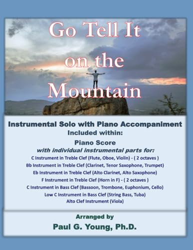 Go Tell It on the Mountain: Instrumental Solo with Piano Accompaniment (Christmas Instrumental Solos with Piano Collection)