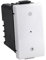 Pulsante Dimmer Connesso Smart WiFi, Compatibile con Bticino Matix, Colore Bianco, App Tuya, 220V Max 150W, Con Funzione Deviatore Invertitore