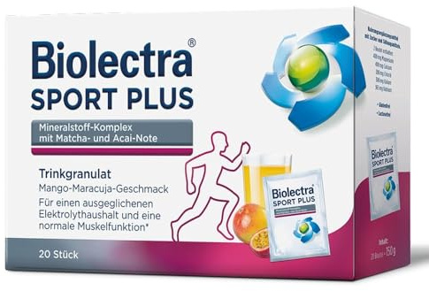 Biolectra Sport Plus Trinkgranulat 20 stk
