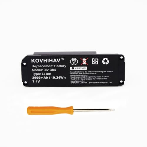 Akku für Bose 413295, Soundlink Mini, SoundLink Mini one, 061384, 061385, 061386, 061834 7,4V Li-ion 2600mAh / 19,24Wh