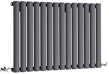 Queen Designer Radiators Central Heating Heater Horizontal Anthracite 960 x 500mm