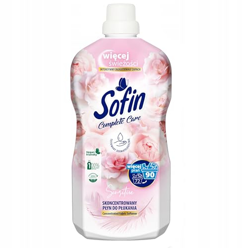 SOFIN Complete Care - Sensitive - Konzentriert Weichspüler - 90 Waschgänge- 1.8 L