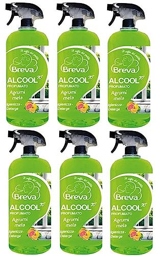 ALCOOL (spray) 70° PROFUMATO AGRUMI - MELA​ 750 ML (6)