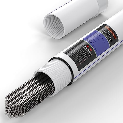 SONNLER Stainless Steel TIG Welding Rod ER308L 3/32x16 5LB, Low Splatter Corrosion Resistance, TIG welding accessories