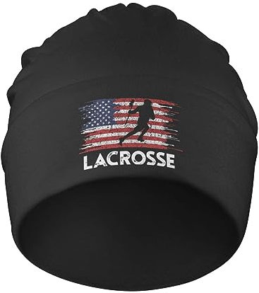 501 Damen Herren Strickmütze Lacrosse Beanie Mütze Leicht Kopf Wraps Bequeme Chemo Turban Kopftuch Für Jungen Angeln Mädchen