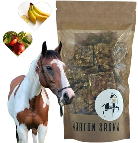 Pferdeleckerlies - Leckereien für Pferde und Pony - 100% Natur ohne Zusatzstoffe – als schmackhafte Pferdeleckerlis oder als Zusatzfutter - Beste Zutaten - Feine Kekse (150, Banane)