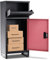 Einfache Installation I Meulbaty-Paketbox rostfrei und massiv | 3 Buchstaben Passwortsperre | Bodenmontage | Paketbriefkasten, Paketbox, Parcel-Box draußen groß, Briefkasten mit Paketfach