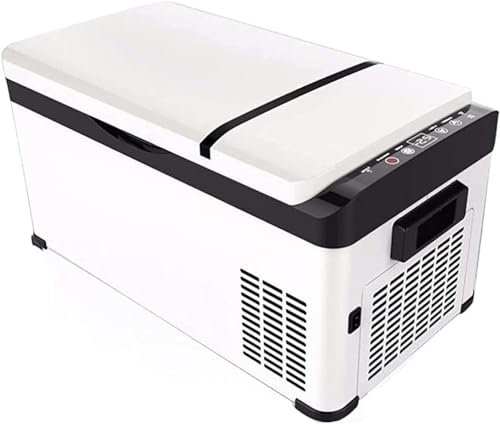 JvFbjLF 20L Mini Refrigerator Portable Compressor Refrigerator Freezer Car Refrigerator Freezer Electric Refrigerator Suitable for Outdoor and Home Use