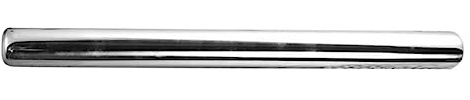 Amosfun Rodillo Para Pizza Antiadherente De Acero Inoxidable Para Repostería Liso Plateado Tamaño 1 Unidad