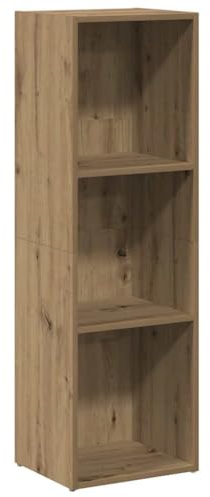 vidaXL Bücherregal Artisan-Eiche 36x30x114 cm Holzwerkstoff
