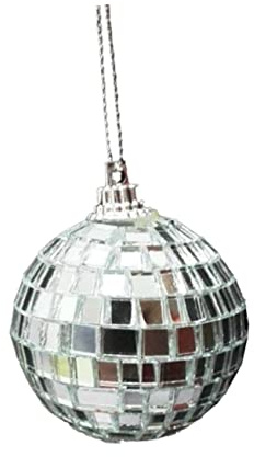 OSOLADY 6 Pezzi Palline da Discoteca Specchiate per Feste Matrimoni e Decorazione per Discoteche e Pub Effetto Luce Riflettente