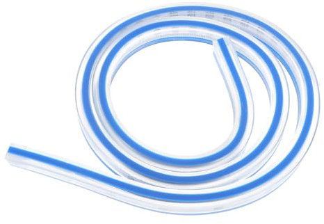 Flexible Kurvenlineal Multifunktionales Schneiderwerkzeug für Präzises und Zeichnen Anpassbares Flexibles Design für Mode und Ingenieurprojekte