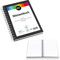 perfect ideaz - Skizzenbuch DIN-A5, Spiralbindung, FSC® zertifiziert, 96 Seite (48 Blatt), Hardcover Schwarz, Sketchbook, 200 g/m² dickes Papier, säurefrei