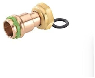 Raccord cuivre droit avec écrou à sertir - F 3/4'' - Ø 22 mm - Comap