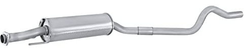 HELLA 8LC 366 024-491 Mittelschalldämpfer - Easy2Fit® Kit - mitte | Kompatibel mit: OPEL ASTRA F, ASTRA F Caravan, ASTRA G Stufenheck