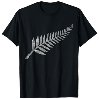 Fern New Zealand Slang Gear für Kiwis Maori NZ Neuseeland T-Shirt