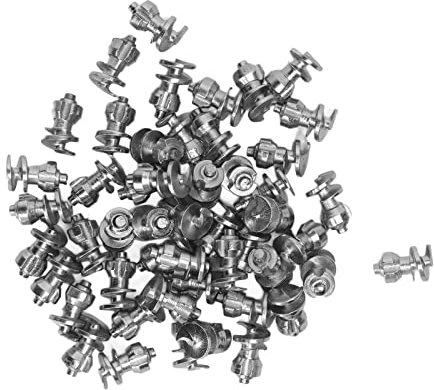 VOBOR 50 Stück Auto-Rad-Reifen-Spikes, Anti-Rutsch-Schraube, Schneespikes, Universelle Reifen-Spikes Für LKW, Geländewagen, Motorrad