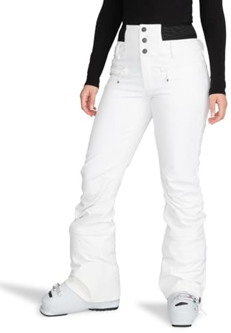 Roxy Rising High Skinny - Technical Snow Pants for Women - Funktionelle Schneehose - Frauen - M - Weiss.