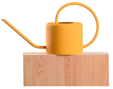GTOULHH Arrosoir pour Plantes Interieur Arrosoir pour Plantes D'intérieur Arrosoir en Tôle De Fer avec Long Bec Arrosoir À Bonsaï De Style Moderne Plantes en Pot Arrosoir(Yellow)