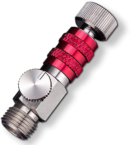 Airbrush Adapter Set Quick Release with Air Flow Adjustment Control Valve (1/8'') - Airbrush Accessories for Air Compressor Hose Scale Model - Perfect for Precision Painting and Detailing