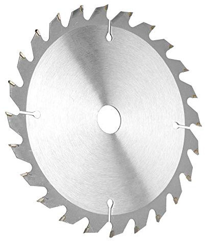 24 Teeth 165mm Circular Saw Blade, Cemented Carbide Cutting Blade with 20mm Bore Diameter, for Wood Cutting Machines, Electric Hand Saws