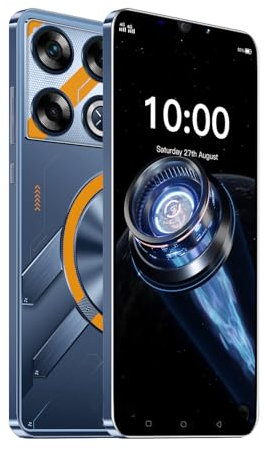 CatCalls 4G Cheap Smartphone, 5.0'' Dual SIM Dual Camera, Android OS, 16GB ROM【Expandable up to 128GB】, Support WiFi/Bluetooth/GPS/FM, Face Unlocked Mobile Phone (Blue)